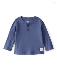 OshKosh Boys Long Sleeve Henley, Navy, 18M