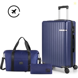 HOTEEL Carry On Luggage 3 Piece 20 inch Lightweight Travel Luggage Set