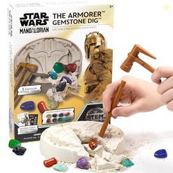 STAR WARS The Armorer Gemstone Dig, Reveal 8 Real Gemstones Inside The