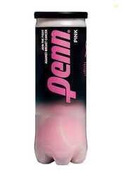 Penn Championship Pink Tennis Balls - Extra Duty Felt Pressurized Tenn