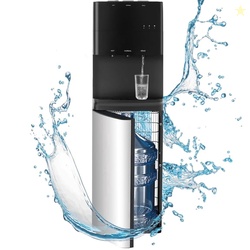 Bottom Loading Water Dispenser with Compressor Cooling, Stainless Stee