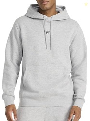 Reebok Mens Finisher Hoodie, Standard Fit, Midweight Cotton-Poly Fleec