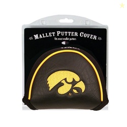 Team Golf NCAA Iowa Hawkeyes Golf Mallet Putter Cover Golf Club Mallet