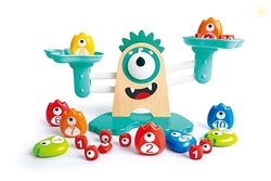 Hape Math Monster Scale Toy| 22 PCs Cute Counting Math Toy| STEM Educa