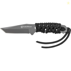 Smith & Wesson SW910TAM 5.9in High Carbon S.S. Full Tang Neck Knife wi