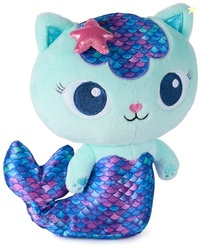 Gabbys Dollhouse, Fin-Tastic Mercat, Premium Plush Toy, 10-Inch Tall S