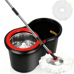 Spin Mop and Bucket with Wringer Set