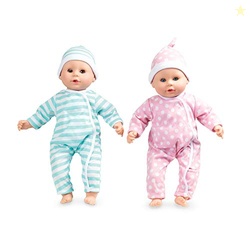Melissa & Doug Mine to Love Luke & Lucy Realistic Twin Baby Dolls (15-