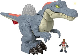 Fisher-Price Imaginext Jurassic World Dinosaur Toy Ultra Snap Spinosau