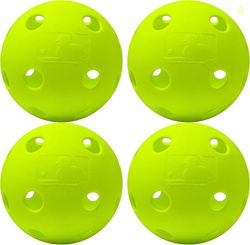 Franklin Sports Plastic Softballs - Indestruct-A-Ball Plastic Practice