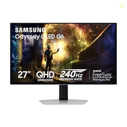 Samsung 27 Odyssey OLED G6 (G61SD) QHD & QD-OLED 240Hz 0.03ms FreeSync