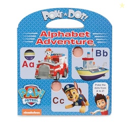 Melissa & Doug PAW Patrol Children's Book - Poke-A-Dot: Alphabet Adven