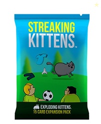 Streaking Kittens Expansion Set - A Russian Roulette Card Game for Adu