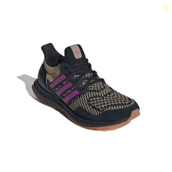 Adidas Women's Ultraboost 1.0, Warm Sandstone/Purple Burst/Black, 5
