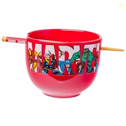 Silver Buffalo Marvel Comics Avengers Retro Featuring Iron Man, Thor, 