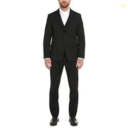 Tommy Hilfiger TH Flex Modern Fit Suit Separates Jacket, Black, 48 Reg