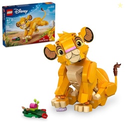 LEGO Disney Simba The Lion King Cub Building Toy - Collectible Play & 