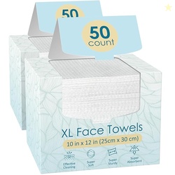 Fygrip 2 Pack of 50 count XL Disposable Face Towels