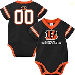 Gerber NFL Baby Boys Jersey Bodysuit, Team Color