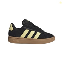 Adidas Women's Grand Court Alpha 00s, Black/Almost Yellow/Gum, 9