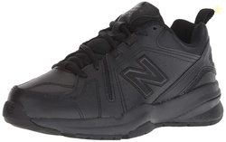 New Balance Women's 608 V5 Casual Comfort Cross Trainer, Black/Black, 