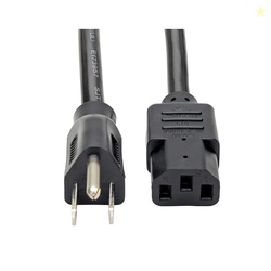 Eaton Tripp Lite Series 15 Amp Standard 10ft Computer Power Cord for P