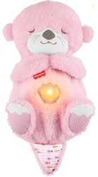 Fisher-Price Baby Toy Soothe n Snuggle Otter Plush, Pink Portable Soun