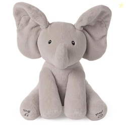 GUND Baby Animated Flappy the Elephant Plush, Singing Stuffed Animal B