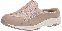 Easy Spirit Traveltime Mule Womens Slip On 95 E US Light TaupeLeopard
