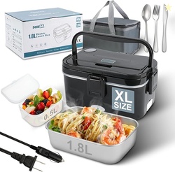 SOHIDA 1.8L+0.5L Heated Lunch Box