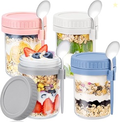 4 Pack Overnight Oats Containers  AD