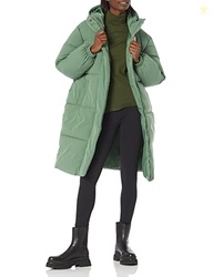 Amazon Essentials Women's Oversized Long Hooded Insulated Puffer Jacke