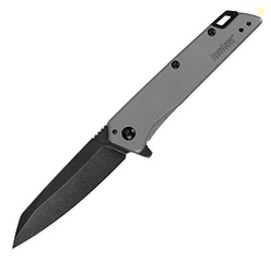 Kershaw Misdirect Pocketknife; 2.9 in. 4Cr13 Black-Oxide Blackwash Fin