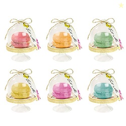 Talking Tables Pack of 6 Party Cake Domes, Gold
