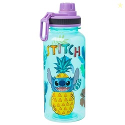 Silver Buffalo Disney Lilo and Stitch Pineapple Twist Spout Plastic Wa