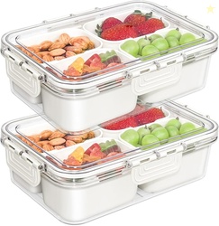 Small Snackle Box Container, 2 Pack AD