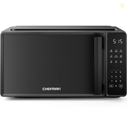Chefman Countertop Microwave Oven 0.7 Cu. Ft., 700 Watts with 10 Power