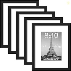 upsimples 8x10 Picture Frame Set of 5