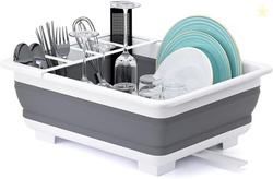 THANSTAR Collapsible Dish Drying Rack