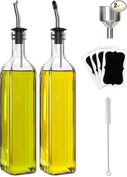 Leaflai Olive Oil Dispenser Bottle, 2 Pcs