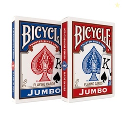 Springbok Bicycle Poker Size Jumbo Index Playing Cards (Colors May Var