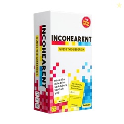 Incohearent, The Guess The Gibberish Party Game by Relatable, A Funny 