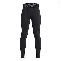 Under Armour Boys Packaged Base 2.0 Legging, (001) Black / / Pitch Gra