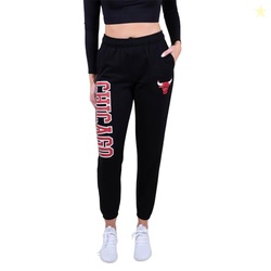Ultra Game NBA Official Women's Super Soft Active Fleece Sweatpants Jo