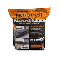 Quick Dam - QD1224-6 Water Activated Flood Bags 1ft x 2ft, 6-Pack