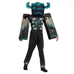 Disguise Minecraft Warden Costume, Official Deluxe Minecraft Costume f