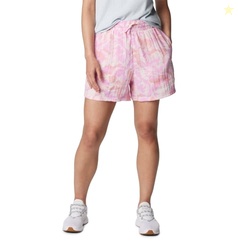 Columbia Women's Holly Hideaway Breezy Short, Salmon Rose Peonies, Sma