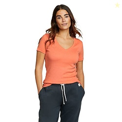 Eddie Bauer WR SS FAV VNK TEE:DSTYCORAL, S,