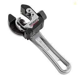 RIDGID 32573 Model 118 2-in-1 Close Quarters Tubing Cutter for 1/4" to