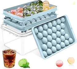 Ice Cube Tray with Lid and Bin 